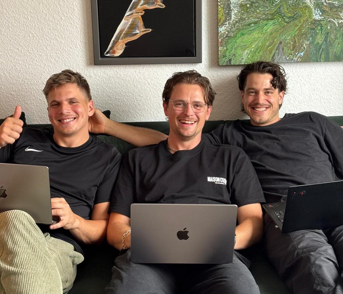 Florian, Johannes & Joe – The Brainlo Team